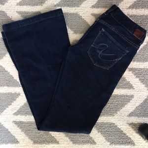 Express fit & flare jeans